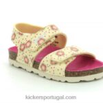 Kickers flor amarela de verão V24TH564 crianças