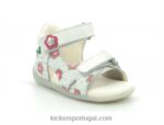 Kickers flor binsia-2 esbranquiçada V24TH378 crianças