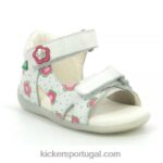 Kickers flor binsia-2 esbranquiçada V24TH378 crianças