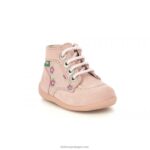 Kickers flor rosa bonzip-2 V24TH765 crianças - Image 2
