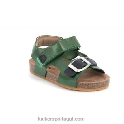 Kickers fuxio outro verde V24TH598 crianças