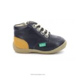 Kickers gazip amarelo marinho V24TH849 crianças - Image 3