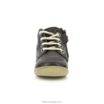 Kickers gazip marrom escuro marinho V24TH848 crianças - Image 6