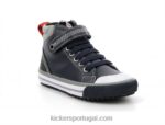 Kickers geckira hi navy glitter V24TH976 crianças
