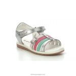 Kickers gilianna prata rosa vermelha V24TH480 crianças - Image 2