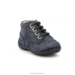 Kickers gulyflow azul marinho metalizado V24TH894 crianças - Image 2