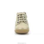 Kickers gulyflow bege metalizado V24TH893 crianças - Image 6