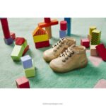 Kickers gulyflow bege metalizado V24TH893 crianças - Image 7