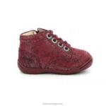 Kickers gulyflow bordô metalizado V24TH895 crianças - Image 3