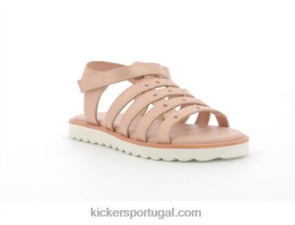 Kickers indie outro rosa V24TH739 crianças