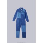 Kickers jeans combinado azul V24TH1072 unissex - Image 2