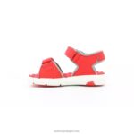 Kickers jumangap vermelho branco V24TH744 crianças - Image 5