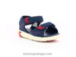 Kickers Jumangap vermelho marinho V24TH377 crianças