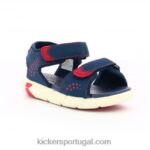 Kickers Jumangap vermelho marinho V24TH377 crianças