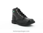 Kickers kick col black stiching permanente preto V24TH243 mulheres