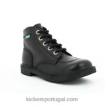 Kickers kick col black stiching permanente preto V24TH243 mulheres