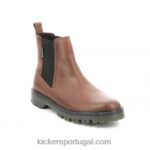 Kickers kick deckfit camelo V24TH245 mulheres
