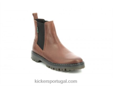 Kickers kick deckfit camelo V24TH245 mulheres