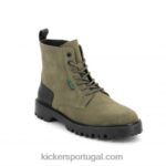 Kickers kick decklock azeitona verde escuro V24TH218 mulheres