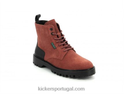 Kickers kick decklock ferrugem laranja V24TH217 mulheres