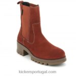 Kickers kick happy orange rouille V24TH215 mulheres