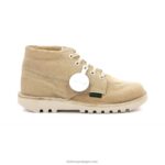 Kickers kick hi bege claro V24TH367 homens - Image 3