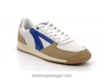 Kickers kick krack branco azul V24TH309 homens