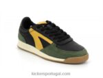 Kickers kick krack preto caqui bege V24TH310 homens