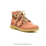 Kickers kick legend bege claro V24TH202 mulheres