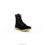 Kickers kick range veludo preto V24TH284 mulheres - Image 2