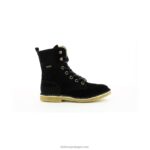 Kickers kick range veludo preto V24TH284 mulheres - Image 3