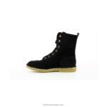 Kickers kick range veludo preto V24TH284 mulheres - Image 5
