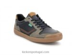Kickers kick trigolo bege marinho V24TH319 homens
