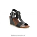 Kickers kick volage preto V24TH29 mulheres