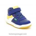 Kickers kickalien azul branco amarelo V24TH1009 crianças