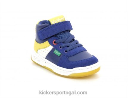 Kickers kickalien azul branco amarelo V24TH1009 crianças