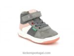 Kickers kickalien cinza rosa prata V24TH980 crianças