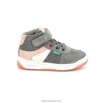 Kickers kickalien cinza rosa prata V24TH980 crianças - Image 3