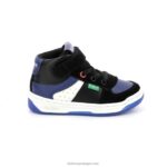 Kickers kickalien preto azul branco V24TH1005 crianças - Image 3