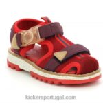 Kickers kickclic vermelho marinho V24TH451 crianças