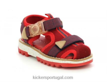 Kickers kickclic vermelho marinho V24TH451 crianças