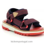 Kickers kickclock vermelho marinho V24TH501 crianças