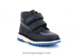 Kickers kickfun azul marinho V24TH812 crianças
