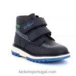 Kickers kickfun azul marinho V24TH812 crianças