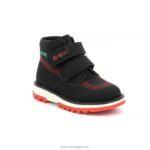 Kickers kickfun preto brilhante V24TH811 crianças - Image 2