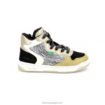 Kickers kicklax zebra preta amarela V24TH944 crianças - Image 3