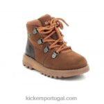 Kickers kicknature marrom laranja V24TH816 crianças