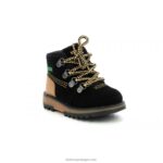 Kickers kicknature preto amarelo V24TH815 crianças - Image 2