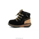 Kickers kicknature preto amarelo V24TH815 crianças - Image 5