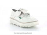Kickers kickouclass branco V24TH269 mulheres